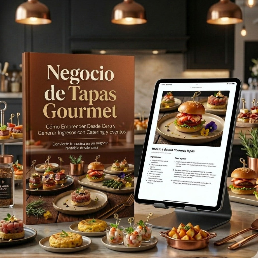 🧑‍🍳💸Emprende con Caterings Gourmet desde Cero: Genera tus primeros 800€ en menos de 1 mes