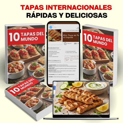 🧑‍🍳✨ Recetas de Tapas del Mundo: Descubre nuevos sabores y reinventa tus tapas con un toque internacional 🌎